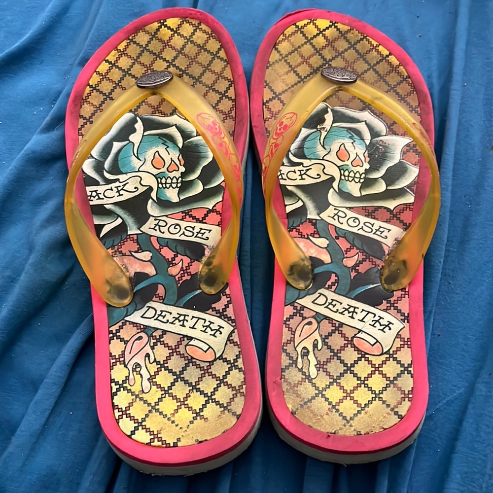 Ed Hardy Flipflops